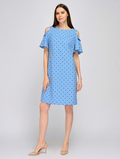 Платье женское Viserdi 9298 голубое 48 RU