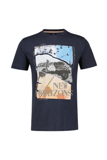 Футболка мужская LERROS 7323031 синяя 2XL