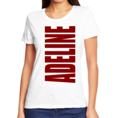 Футболка женская NoBrand аделина белая 10XL
