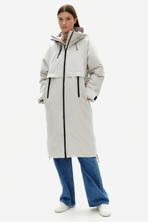Пальто женское Finn Flare FAD11058 бежевое XS