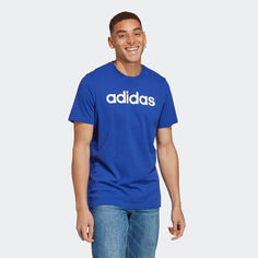 Футболка Adidas для мужчин, IC9279, размер S, синяя-AETC