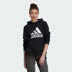 Худи Adidas для женщин, HZ2984, размер XL, чёрно-белое-095A
