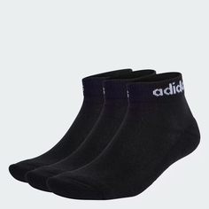 Набор носков Adidas для мужчин, из 3х пар, IC1303, размер L, черно-белые-095A