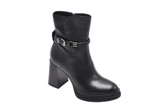 Ботильоны женские Milana 2323061 черные 39 RU