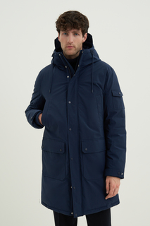 Куртка мужская Finn Flare FWD21056 синяя XL
