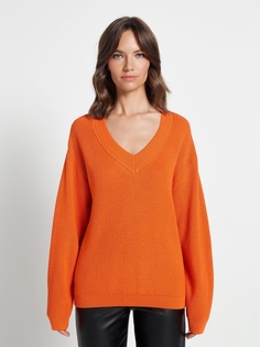 Пуловер женский Eleganzza 01-00041928 оранжевый M