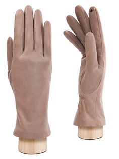 Перчатки женские Eleganzza TOUCHF-IS5500shelk серо-коричневые р 8