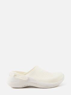 Сабо унисекс Crocs CR206708 белые 41-42 RU