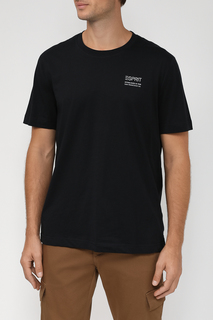 Футболка мужская Esprit Casual 073EE2K321 черная XL