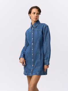 Рубашка женская Levis A4585 синяя S Levis®