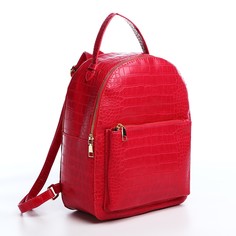 Рюкзак женский NoBrand 9705117 фуксия, 31x24x12 см