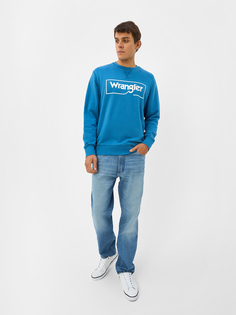 Свитшот мужской Wrangler WRANGLER голубой 3XL