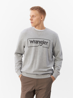 Свитшот мужской Wrangler WRANGLER серый L