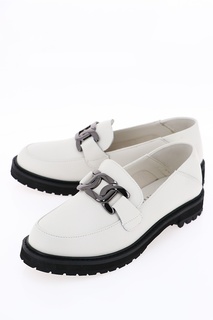 Лоферы женские Baden GV026-011 белые 40 RU