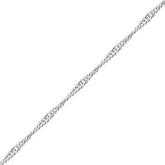 Цепочка из белого золота 55 см 585Gold 504005789