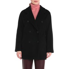 Пальто женское Maison David 22929 черное 2XL