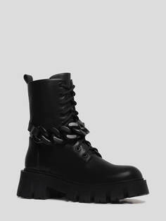 Ботинки женские BASCONI 88142B-B черные 37 RU