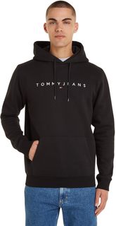 Толстовка Tommy Hilfiger Jeans мужская, черный-BDS, M, DM0DM17985