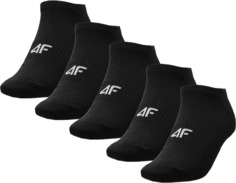 Комплект носков мужских 4F 4FWAW23USOCM220-20S черных 43-46 5 пар