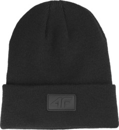 Шапка унисекс 4F Cap U319 черная, one size