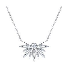 Колье из серебра 38-43 см Diamant 94-170-02103-1, фианит