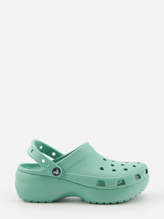 Сабо женские Crocs CR206750 светло-зелёные-JAST, US 6