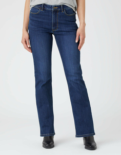 Джинсы женские Wrangler Bootcut синие 31/32