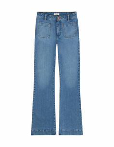 Джинсы женские Wrangler Flare синие 28/32