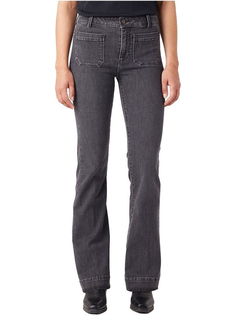 Джинсы женские Wrangler Flare серые 31/32
