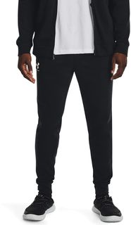 Спортивные брюки мужские Under Armour Ua Rival Terry Jogger черные SM