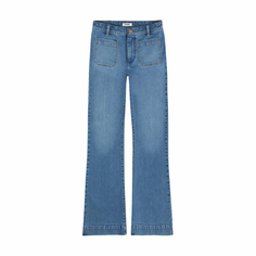 Джинсы женские Wrangler Flare 112320097 синие 24/32