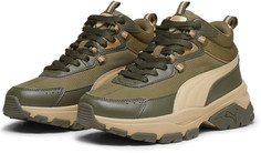 Кроссовки женские PUMA Cassia Via Mid зеленые 7.5 UK