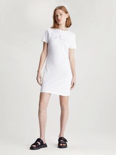 Платье женское Calvin Klein Jeans J20J223056 белое L