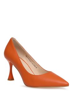 Туфли женские El Tempo VIC3-129_EL6815-502-A3 оранжевые 37 RU