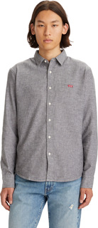 Рубашка мужская Levis Men Battery Housemark Slim Fit Shirt серая M Levis®