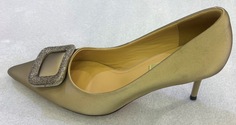 Туфли женские Vitacci 17VC006 золотистые 36 RU