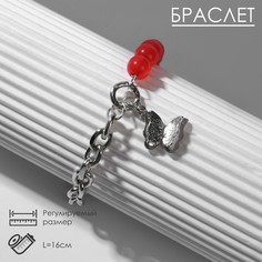 Браслет из металла р. 16 Queen fair 9667928, акрил