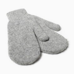 Варежки женские EUROWOOL 9759570 серые, р. M