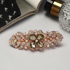 Заколка-автомат Queen fair 10073049 золотистая, 1 шт