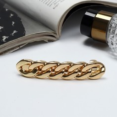 Заколка-автомат Queen fair 6970690 золотистая, 1 шт