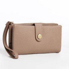 Кошелек женский NoBrand 9883417 бежевый