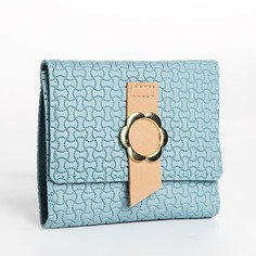 Кошелек женский NoBrand 9730912 голубой