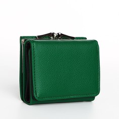 Кошелек женский NoBrand 9731061 зеленый