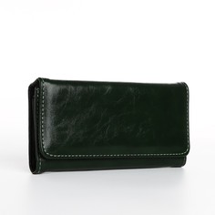 Кошелек женский NoBrand 9731019 темно-зеленый