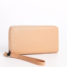Кошелек женский NoBrand 9730887 бежевый
