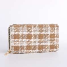 Кошелек женский NoBrand 9869937 бежевый