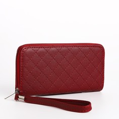 Кошелек женский NoBrand 9730902 бордовый