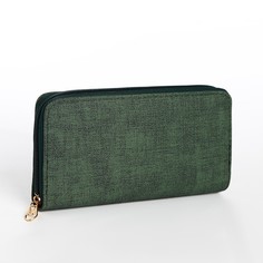 Кошелек женский NoBrand 9865678 зеленый