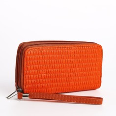 Кошелек женский NoBrand 9730879 оранжевый