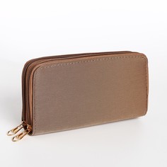 Кошелек женский NoBrand 9865667 темно-бежевый